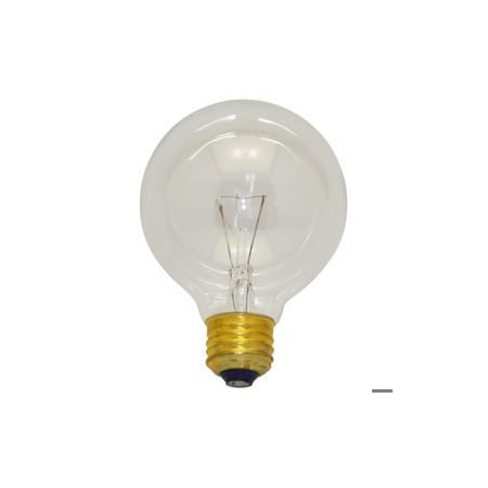 Bulb, Incandescent Globe G25, Replacement For Sylvania, 60G25 120V